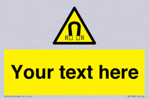 Custom Magnetic Field Sign